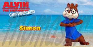 SIMON toy #3   Alvin and the Chipmunks CHIPWRECKED   McD/FOX (2011 