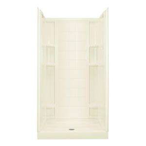   . Tile Alcove Shower Stall in Biscuit K 72100100 96 at The Home Depot