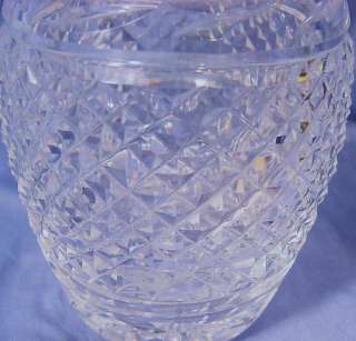 Waterford Crystal Ireland 7 Inch Glandore Vase  