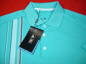   ADIDAS ClimaCool Polo Golf Shirt #O32874 $65 L XL 2XL Seaglass Green