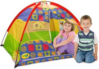Gigatent CRAYOLA SHOWCASE DOME Child Play Tent 4 x 4 815886011145 