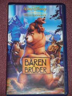Walt Disney Bären Brüder Kinder VHS Kassette Kinderkassette in 