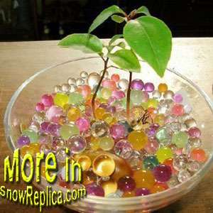   Water Crystal Soil Bead 7Colors Jelly houseplant Ball For Plant  
