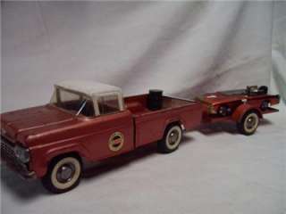 Vintage 1960s NyLint Speedway Special Ford Truck Race Car  