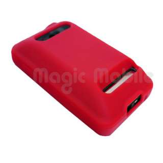   Silicone Rubber Skin Case Cover For HTC EVO 4G Extended Battery Sprint