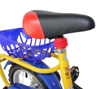 TROTTER Kinderrad Kinderfahrrad 12 gelb/rot mit Rücktrittbremsnabe 