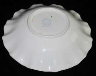 Minton OA 218 6 Ruffled Bowl/Candy or Nut Dish, Floral  