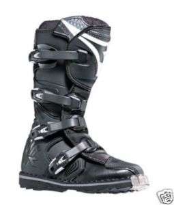 Diadora MK3 Kids motorcycle motocross boots, Black  