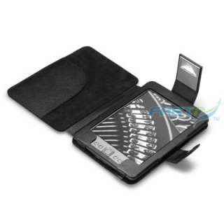   WALLET CASE COVER FOR NEW  KINDLE 4 WiFi WITH SLIM READING LIGHT