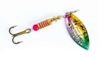 REFLEX SPINNER 6g Pike Fishing Lure VIVID Patterned D50  