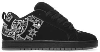DC Shoes Court Graffik SE Black/Battleship/Armor Skate Shoes Trainers 