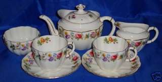 ROYAL CROWN DERBY TEA SET For Two  