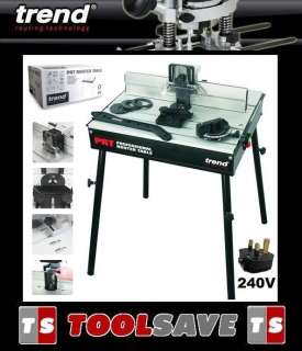 TREND PRT PROFESSIONAL PORTABLE ROUTER TABLE 240V 5027654525944  