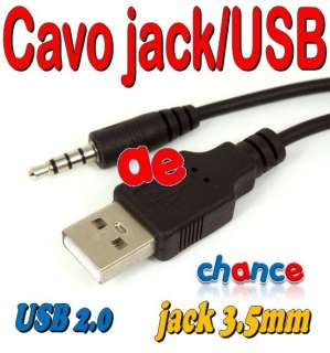 CAVO ADATTATORE USB MASCHIO JACK 3,5mm MASCHIO 1,5 M  