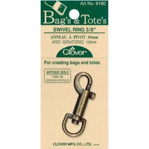    New   Swivel Ring 3/4 Antique Gold by Clover Patio, Lawn & Garden