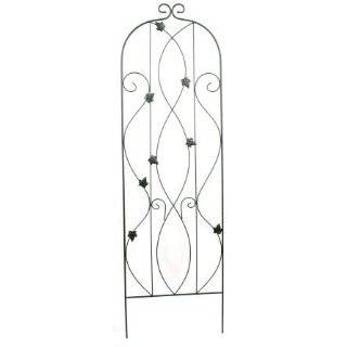 Commend Limited TR973 60 60 Inch Bronze Grape Wrought Iron Trellis