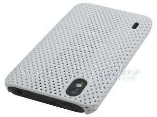    Perforated Back Cover Mesh Case for LG Optimus Black P970 (White