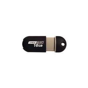  DANE ELEC 16GB USB 2.0 Flash Drive Capless (Grey 