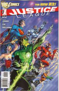Justice League #1 (2011) 3rd Print Jim Lee Variant Near Mint  