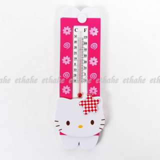   Hello Kitty Thermomètre Décoration de Jardin Rose CHU7