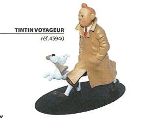   TINTIN MILOU VOYAGEUR HERGE FIGURINE RESINE 2000 EX