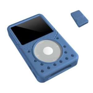 60GB / 80GB iPod Video Wrap Silicone Case by iFrogz   Powder Blue 