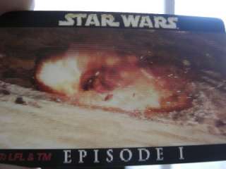 Star Wars Episode 1 Lenticular Mini Movie 4D Cards Set  