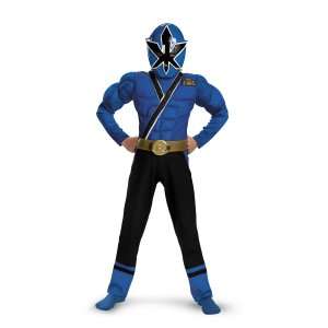 Power Rangers Samurai   Blue Ranger Muscle Child Costume, 800424 