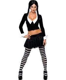 home adult costumes womens wednesday addams adult costume