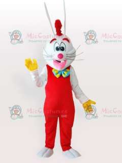 The New Rogge Rabbit Adult Mascot Costume for Sale