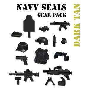  Navy Seals Gear Pack in Dark Tan (12 Pieces)   LEGO 
