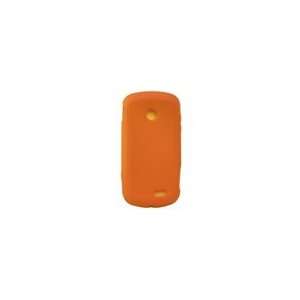  Samsung Solstice II a817 Cell Phone Orange Silicone Case 