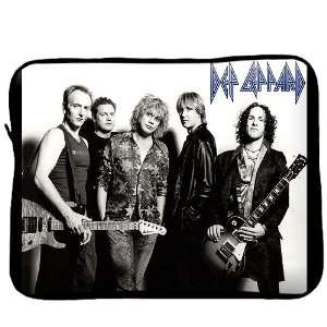  def leppard3 Zip Sleeve Bag Soft Case Cover Ipad case for 