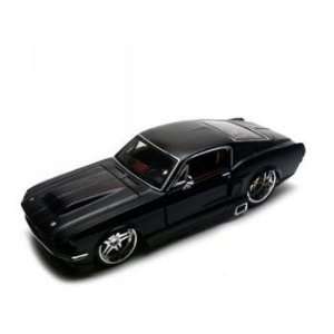  1967 Shelby Mustang Gt 500 Diecast Black 1/24 Pro Rodz 