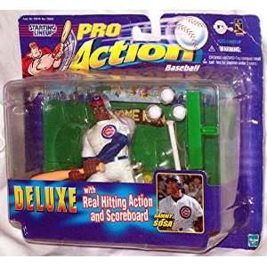   Pro Action Baseball 1999 MLBs Sammy Sosa Action Figure Toys & Games