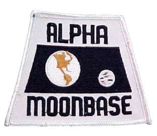 Space 1999 Alpha Moonbase Embroidered Patch  