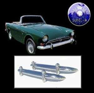 ON SALE   Sunbeam Alpine and Tiger S1 S2 S3 S4 S5 brand new stainless 