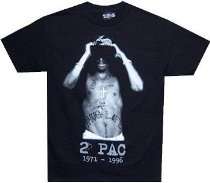NEW GEAR 51   2PAC   Thug Life   Black T shirt   TUPAC