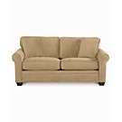 Remo Fabric Velvet Sofa, Full Sleeper 78W x 38D x 31H