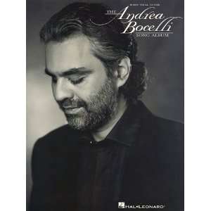  The Andrea Bocelli Song Album   Piano/Vocal/Guitar Artist 