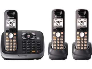   KX TG6543B DECT 6.0 PLUS 3 Handset Digital Cordless Phone Answering