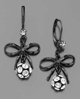 Betsey Johnson Bow Earrings   Drops Earrings Fashion Jewelry   Jewelry 