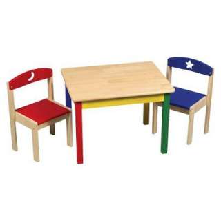 Guidecraft Moon & Stars Table & Chair Set.Opens in a new window