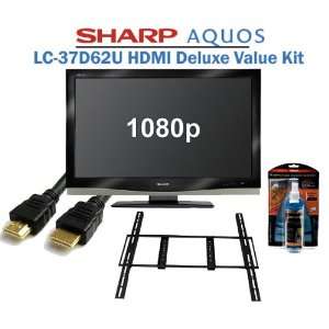  Sharp AQUOS LC 37D62U HDMI Deluxe Value Accessory Kit 