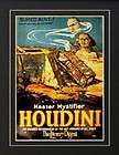 Harry Houdini Escape Artist Poster Ad Necromancer Print