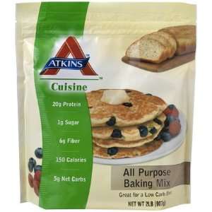  Atkins Cuisine All Purpose Baking Mix 32 oz (Quantity of 3 