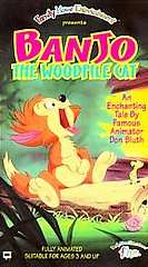 Banjo the Woodpile Cat VHS 012232746236  