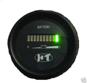 36V Battery indicator,meter,gauge, tri colors Golf Cart  