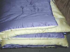 Blanket America ~ Queen COMFORTER LSU Purple & Gold w/bag  