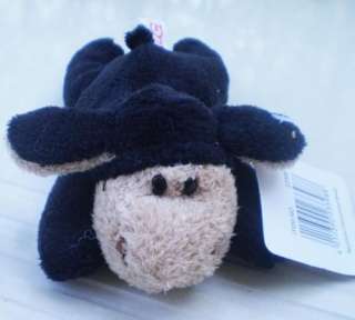 TWO NICI Black Sheep Fridge Magnet Stuffed animals New  